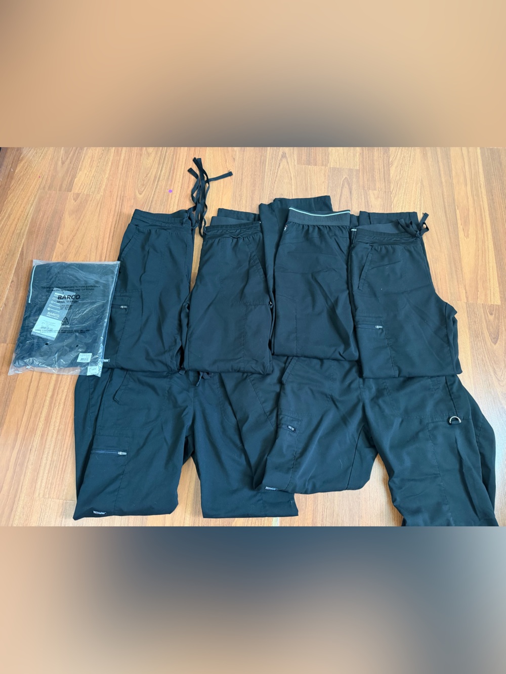 Grey's Anatomy Women’s Black Cargo Scrub Pants - Black